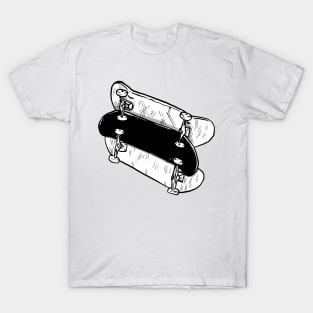 Skateboard decks T-Shirt